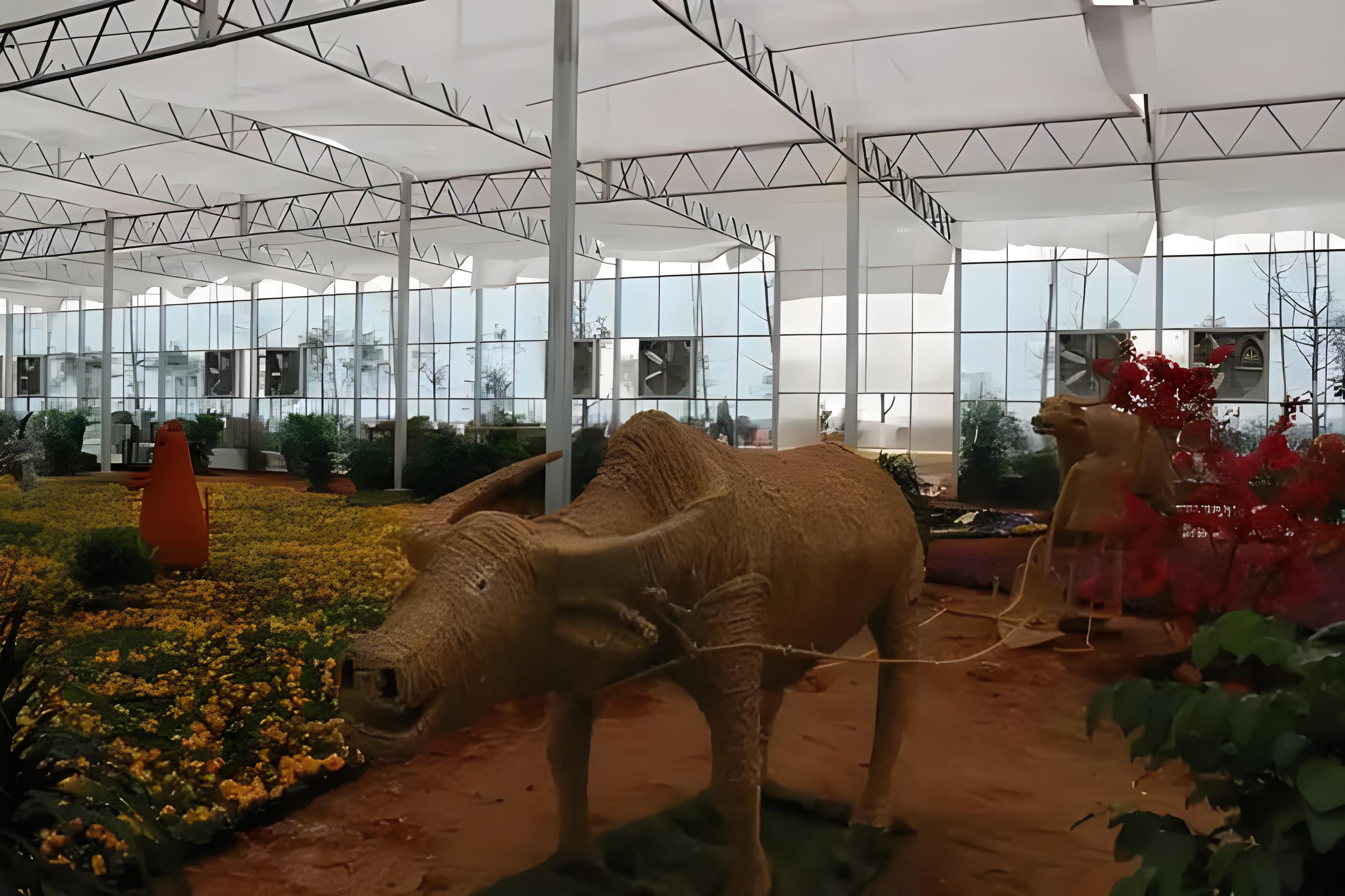 江西鄱阳鼎窑艺术农庄1万平米玻璃温室